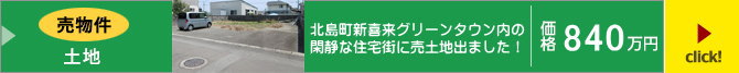 （売物件）北島町新喜来字二分（土地）